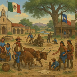 Texas and Mexico